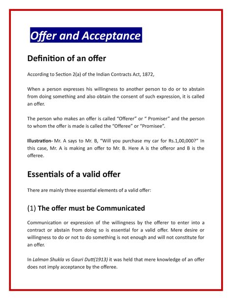 offer definition.